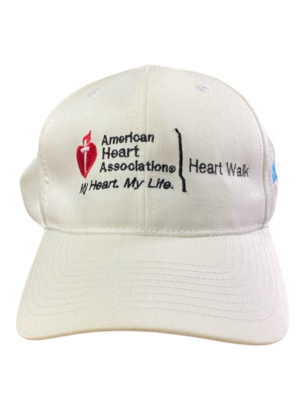 American Heart Association Heart Walk Cream Adjustable Strap Baseball Cap